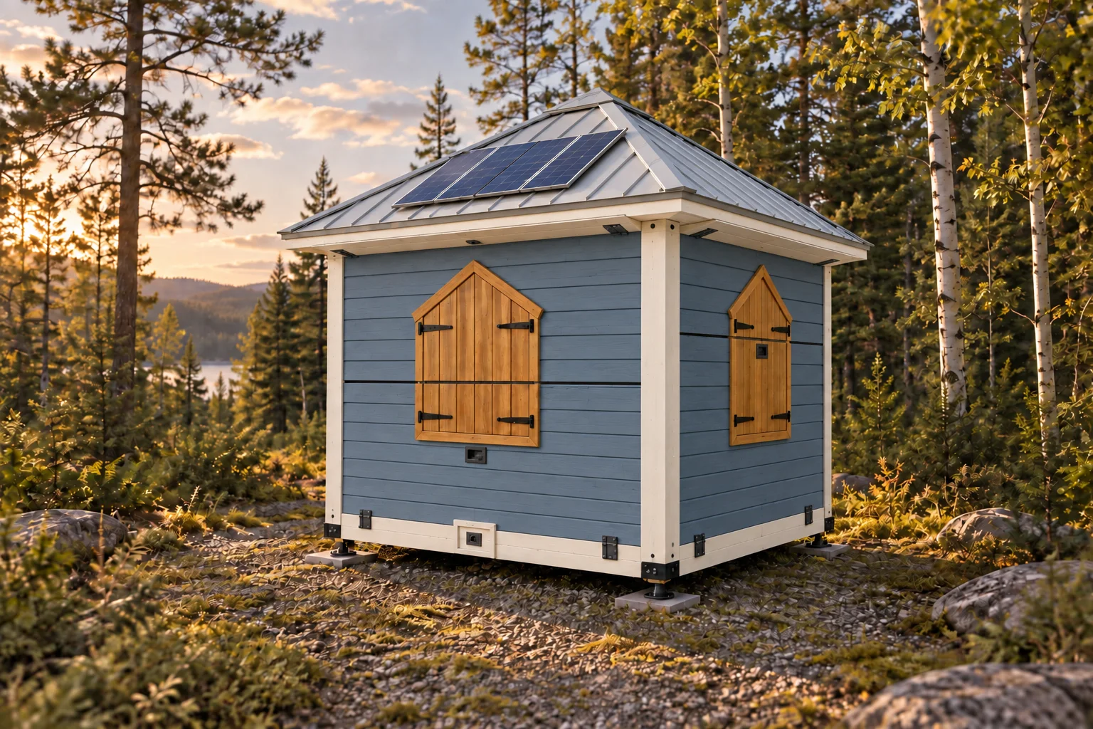 Lakeside Blue concept exterior